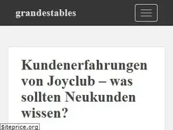 Sites similar to grandestables.ch
