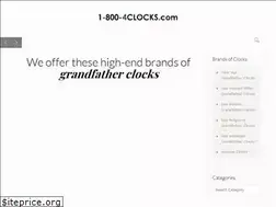 Sites similar to grandfatherclocksblog.com