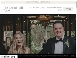 Sites similar to grandhalltexas.com