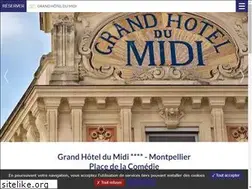 Sites similar to grandhoteldumidimontpellier.com