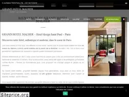 Sites similar to grandhotelmalher.com