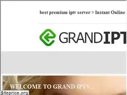 Sites similar to grandiptv.com