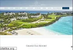 Sites similar to grandisleresort.com