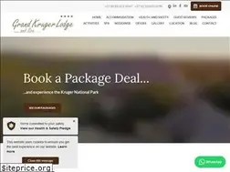 Sites similar to grandkrugerlodge.co.za