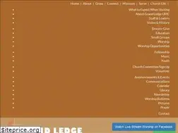 Sites similar to grandledgefirstumc.org