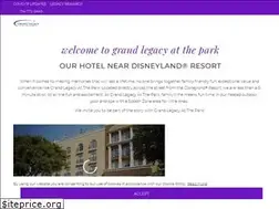 Sites similar to grandlegacyhotel.com