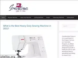 Sites similar to grandmalikestosew.com