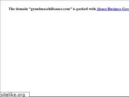 Sites similar to grandmaschilisauce.com