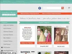 Sites similar to grandmashousepatterns.com