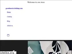 Sites similar to grandmasterclothing.com