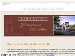 Sites similar to grandmissionhoa.com