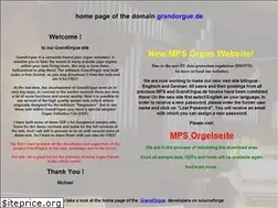 Sites similar to grandorgue.de