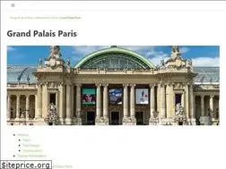 Sites similar to grandpalaisparis.com