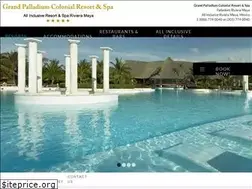 Sites similar to grandpalladiumcolonial.com