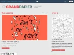 Sites similar to grandpapier.org