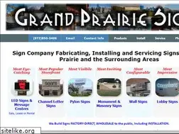 Sites similar to grandprairiesigns.com