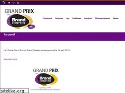 Sites similar to grandprixdubrandcontent.fr