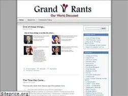 Sites similar to grandrants.wordpress.com