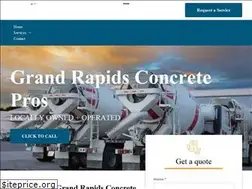Sites similar to grandrapidsconcrete.net