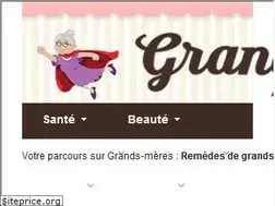 Sites similar to grands-meres.net