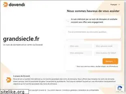 Sites similar to grandsiecle.fr