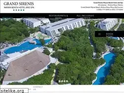 Sites similar to grandsirenismayanbeach.com