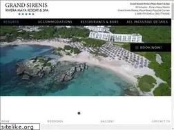 Sites similar to grandsirenisrivieramaya.com