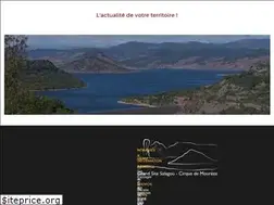 Sites similar to grandsitesalagoumoureze.fr