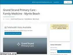 Sites similar to grandstrandprimarycare.com