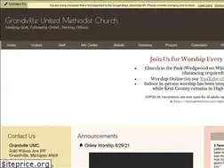 Sites similar to grandvilleumc.com