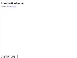 Sites similar to grandwesttractor.com