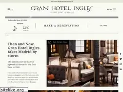 Sites similar to granhotelingles.com
