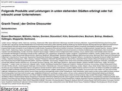 Sites similar to granit-arbeitsplatte.com