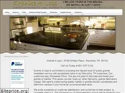 Sites similar to granite4lessinc.com