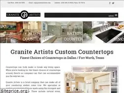 Sites similar to graniteartiststx.com