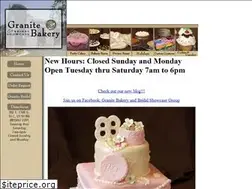 Sites similar to granitebakery.com