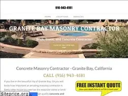 Sites similar to granitebaymasonry.com