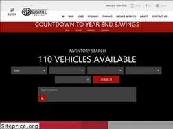 Sites similar to granitebuickgmc.com