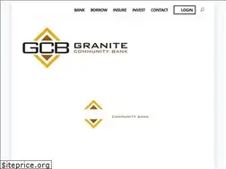 Sites similar to granitecommunitybank.com