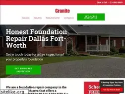 Sites similar to granitefoundationrepair.com
