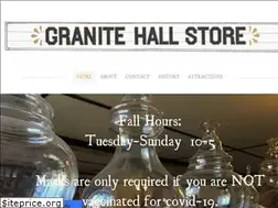 Sites similar to granitehallstore.com