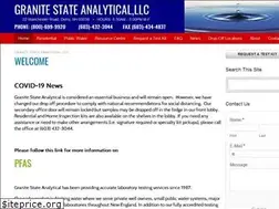 Sites similar to granitestateanalytical.com