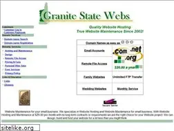 Sites similar to granitestatewebs.com