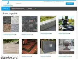 Sites similar to granitprom.com.ua