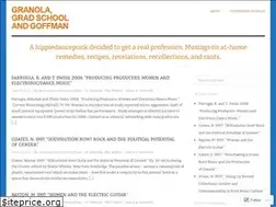 Sites similar to granolagradschoolandgoffman.wordpress.com