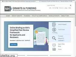 Sites similar to grants.nih.gov