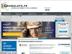 Sites similar to granulats.fr