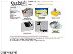 Sites similar to granuloshop.com