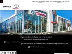 Sites similar to granvilletoyota.com