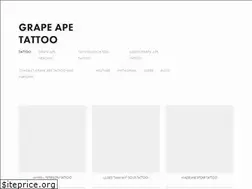 Sites similar to grapeapetattoo.com